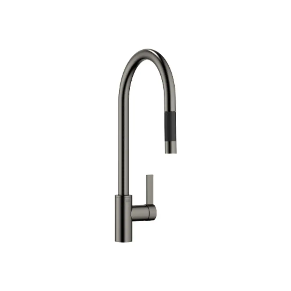 DORNBRACHT Einhebelmischer Pull-down mit Brausefunktion TARA ULTRA 33870875 Dark Platinum gebürstet, 33870875-99 Galeriebild 1